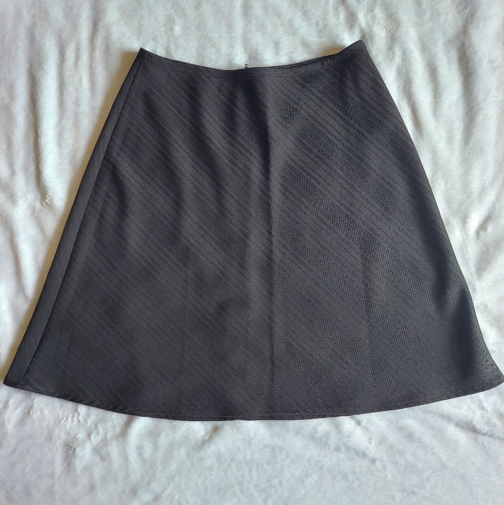 My Michelle Gray Asymmetrical A-Line Mini Skirt